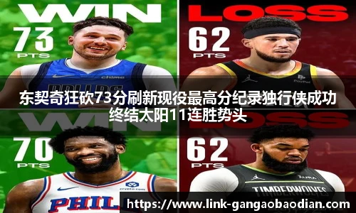 东契奇狂砍73分刷新现役最高分纪录独行侠成功终结太阳11连胜势头